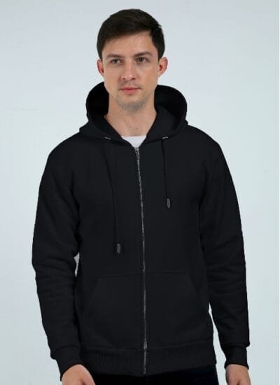 Unisex Zip Hoodie - Image 4